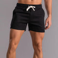 Men's Sweat Shorts - Drawstring Waist and Muscle Fit Detail