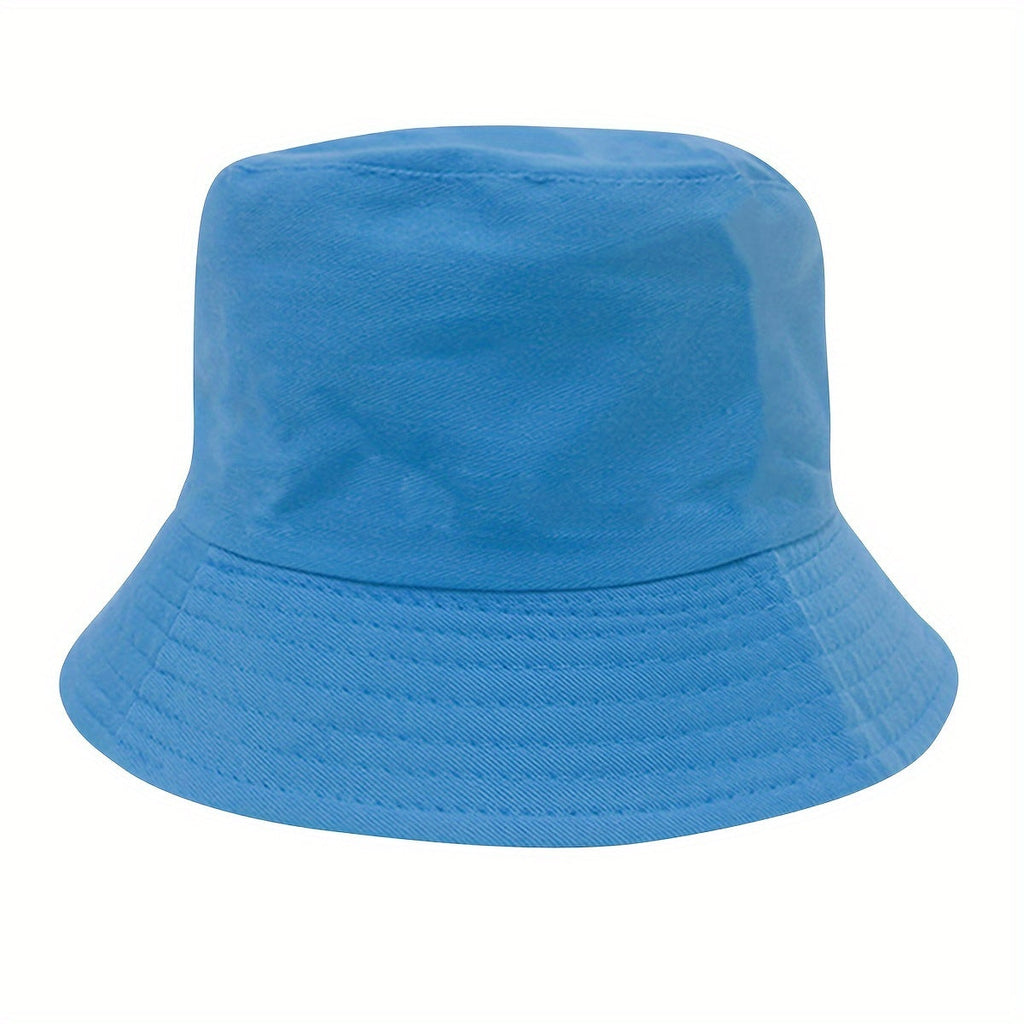 Men's Bucket Hat - Plain and Simple with Stitching Detail