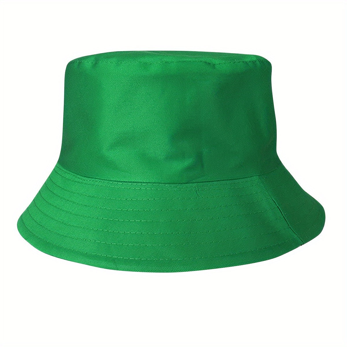 Men's Bucket Hat - Plain and Simple with Stitching Detail