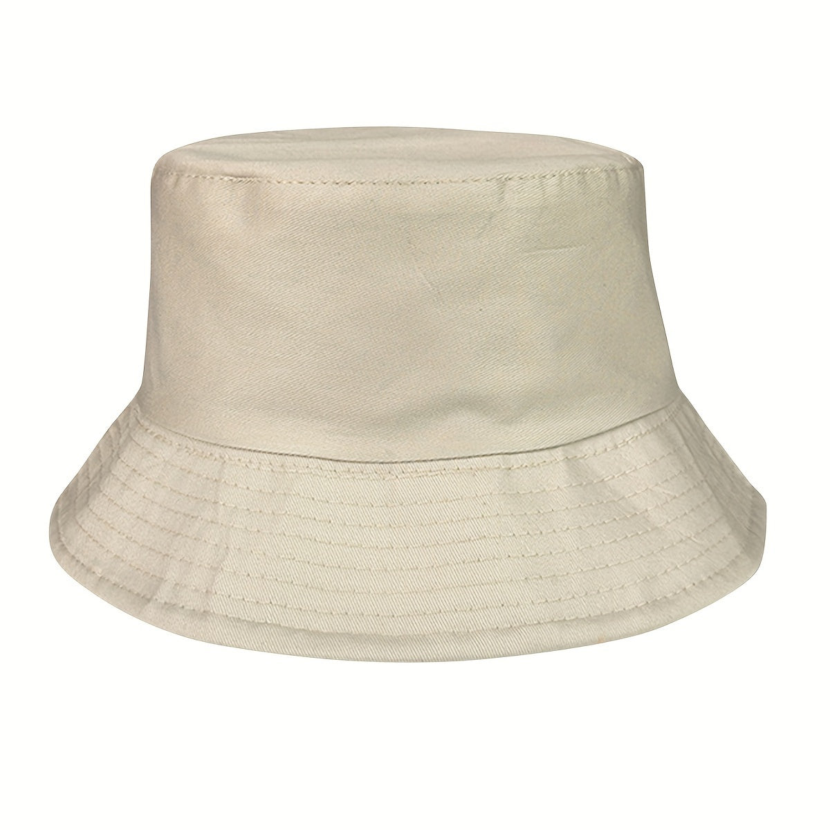 Men's Bucket Hat - Plain and Simple with Stitching Detail