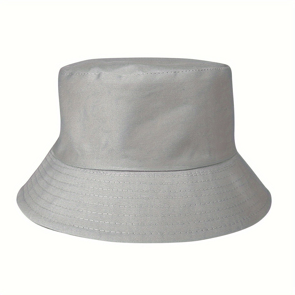 Men's Bucket Hat - Plain and Simple with Stitching Detail